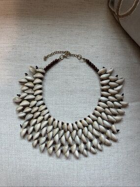 Cowrie Shell Collar Necklace